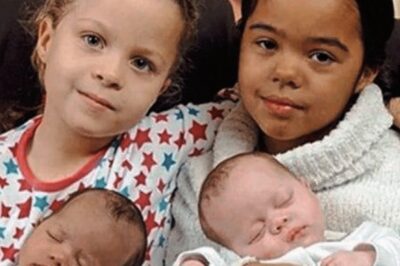 A family endowed with unusual black-and-white twins gets the same blessing 7 years later