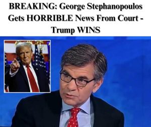 ABC News, Stephanopoulos Agree To Pay $15 Million Fine For Defaming Trump