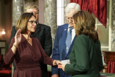 GOP Senator’s Husband Refuses To Shake Kamala’s Hand In Awkward Moment